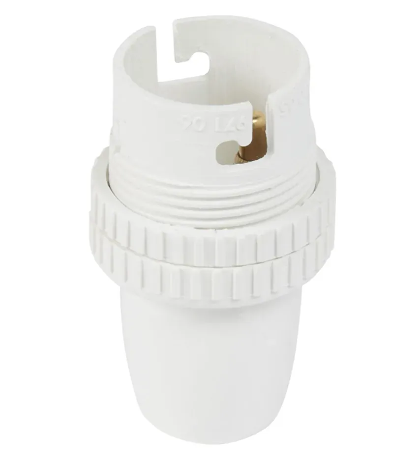 Douille B22 à raccord fileté double bague 4 A 150 W — image 1