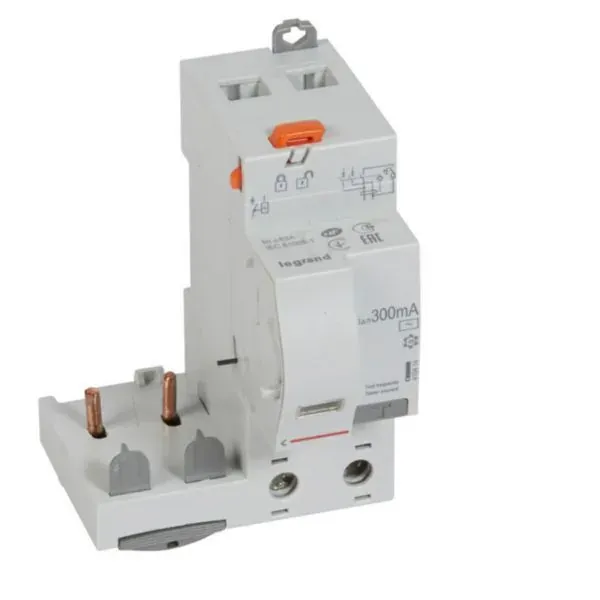 Bloc différentiel adaptable 2P 63 A 300 mA type AC — à vis — image 1