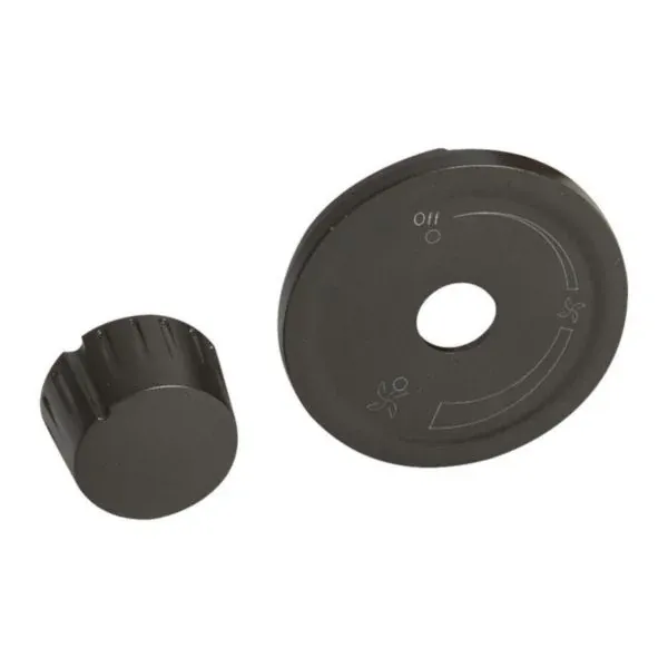 Enjoliveur variateur/ventilateur — Céliane Graphite — image 1