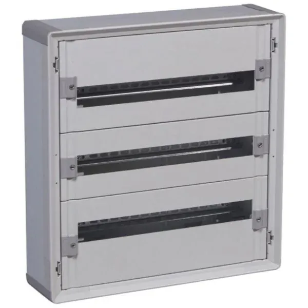 Coffret XL³ 160 classe II — 3 rangées × 24 modules — image 1