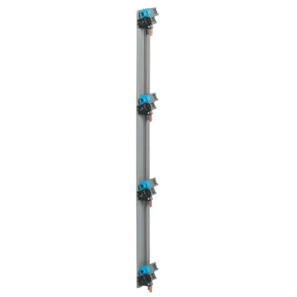 Peigne vertical monophasé — 4 rangées × 13 modules — entraxe 125 mm — image 1