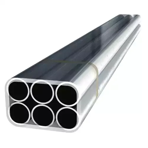 Mât emboîtable d’antenne 1,5 m Ø 40 mm zinc blanc — image 1