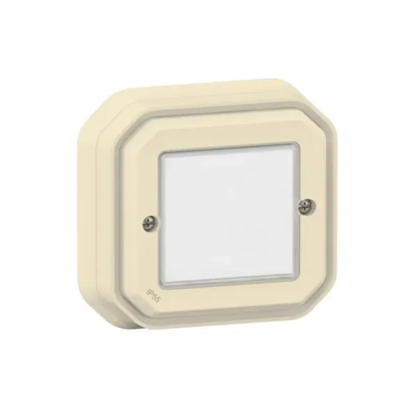 Commande ON/OFF sans fil — IP55 — saillie — beige — image 1
