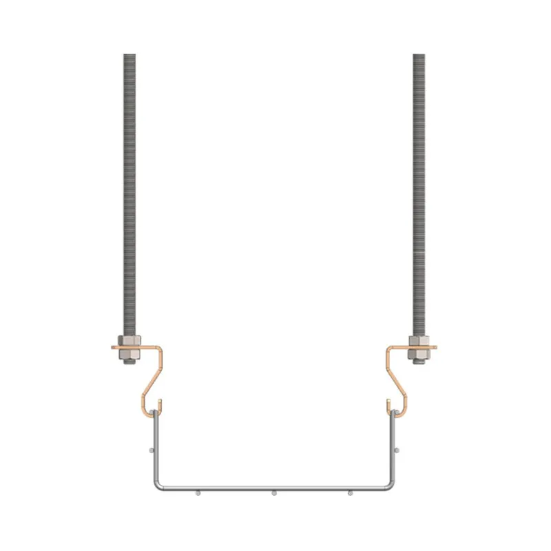 Agrafe de suspension OB60 — chemin de câbles fil — galvanisée à chaud — image 1