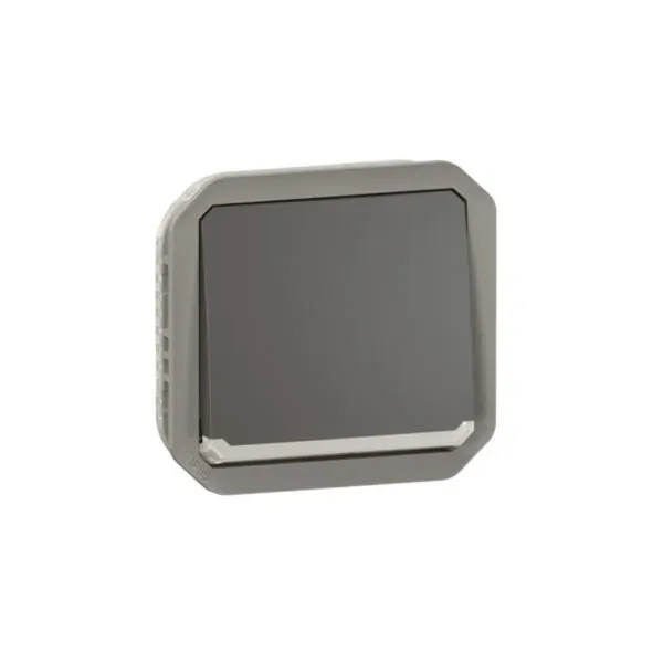Interrupteur va-et-vient témoin — IP55 IK08 — anthracite — image 1
