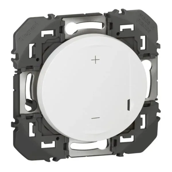 Variateur universel 2 fils sans neutre — 125 W LED — blanc (Dooxie) — image 1