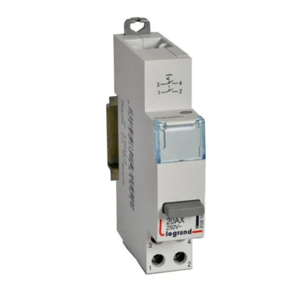 Poussoir modulaire 2 NO — 1 module — image 1