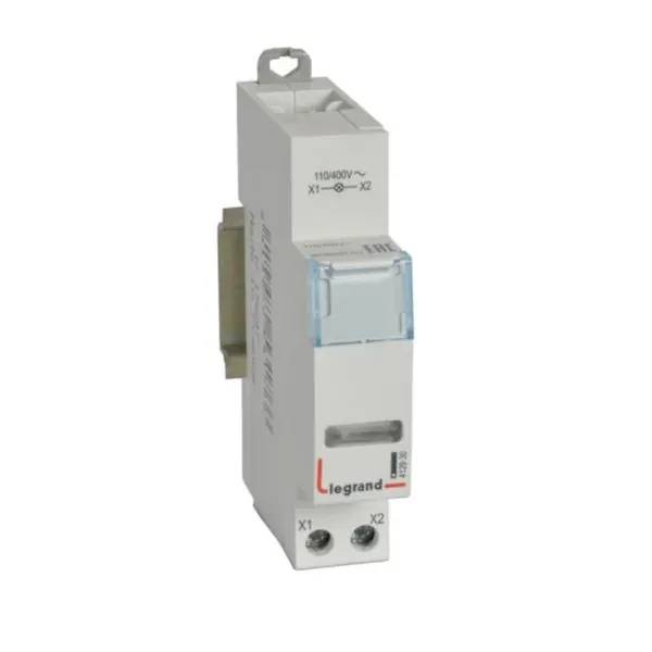 Voyant LED blanc 110…400 V~ — 1 module — image 1