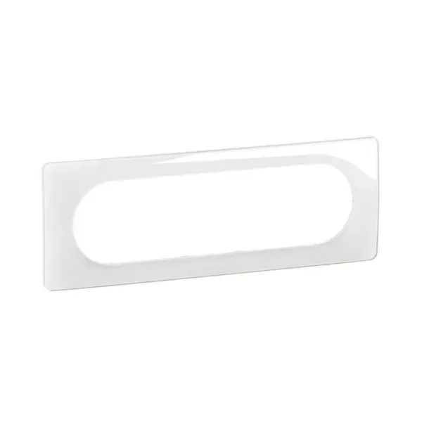 Plaque multipostes — 6/8 modules — blanc émaillé Yesterday — image 1