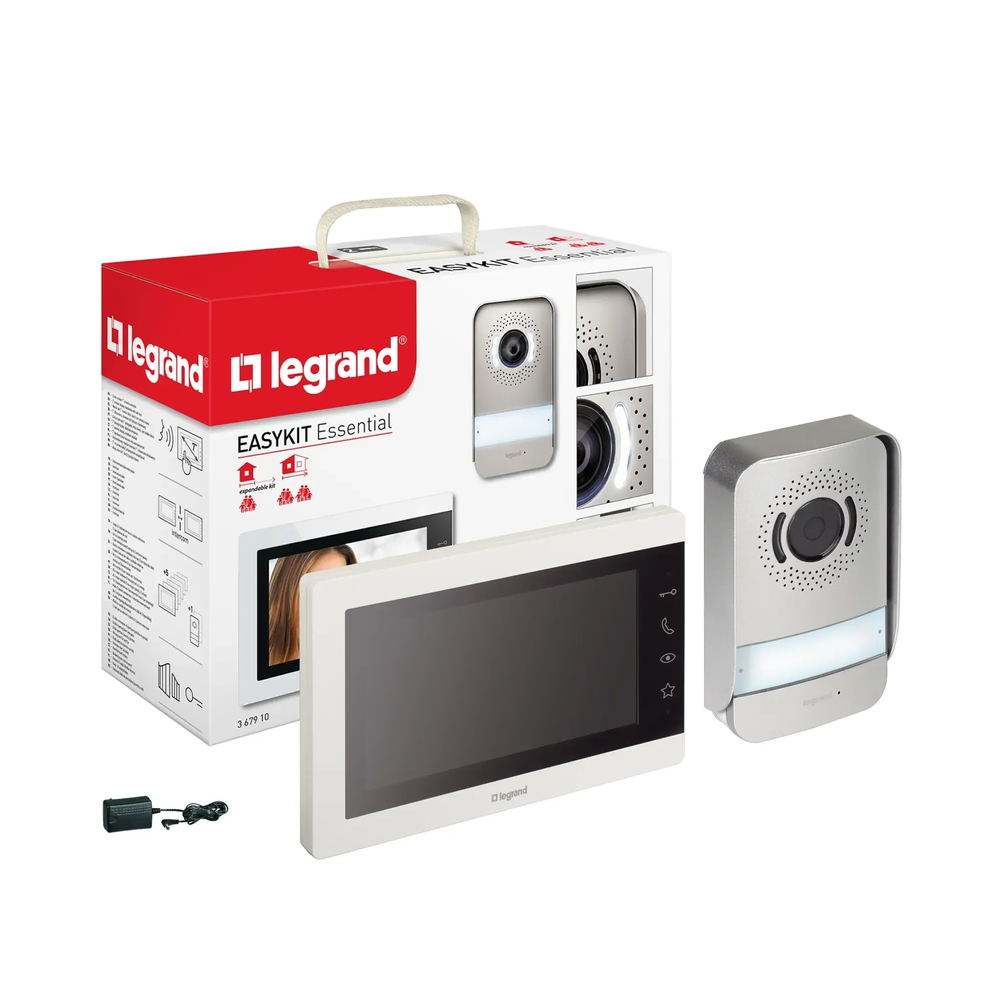 Kit visiophone Easy Kit Essential 7" mains libres — alimentation enfichable — image 1