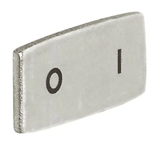 Insert de marquage O/I — aluminium — petit modèle — image 1