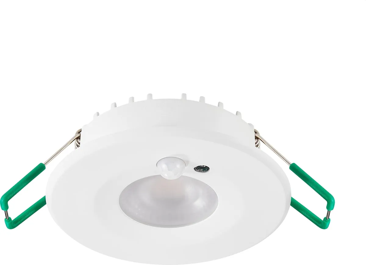 Spot LED encastré IP65 — 6/10 W — 670/1050 lm — 3 CCT — détecteur PIR — blanc — image 1