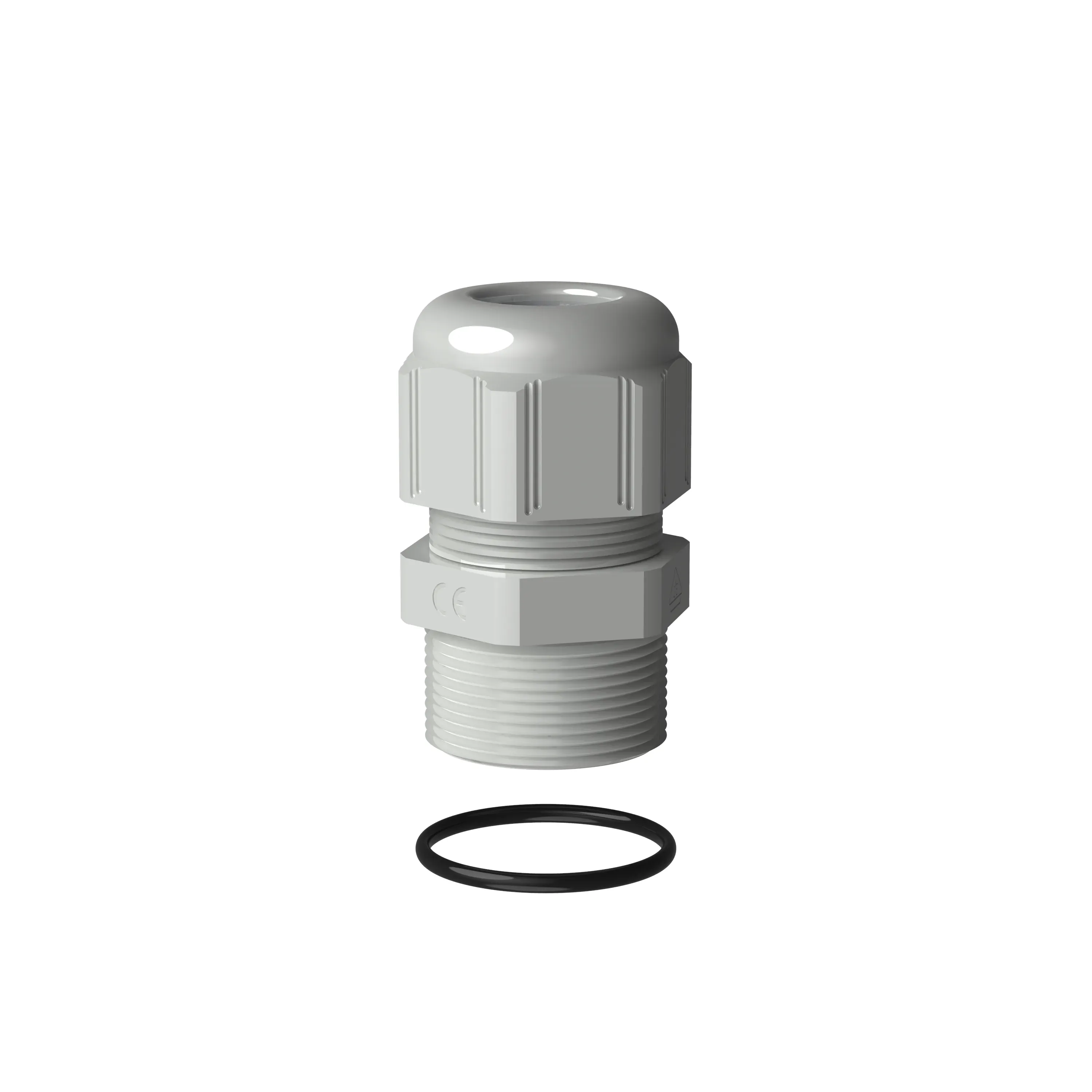 Presse-étoupe plastique — PG29 — IP68 — gris RAL7035 — image 1