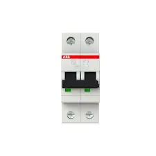 Disjoncteur modulaire 2P 25 A — courbe C — 6 kA/10 kA — série S200 — image 1