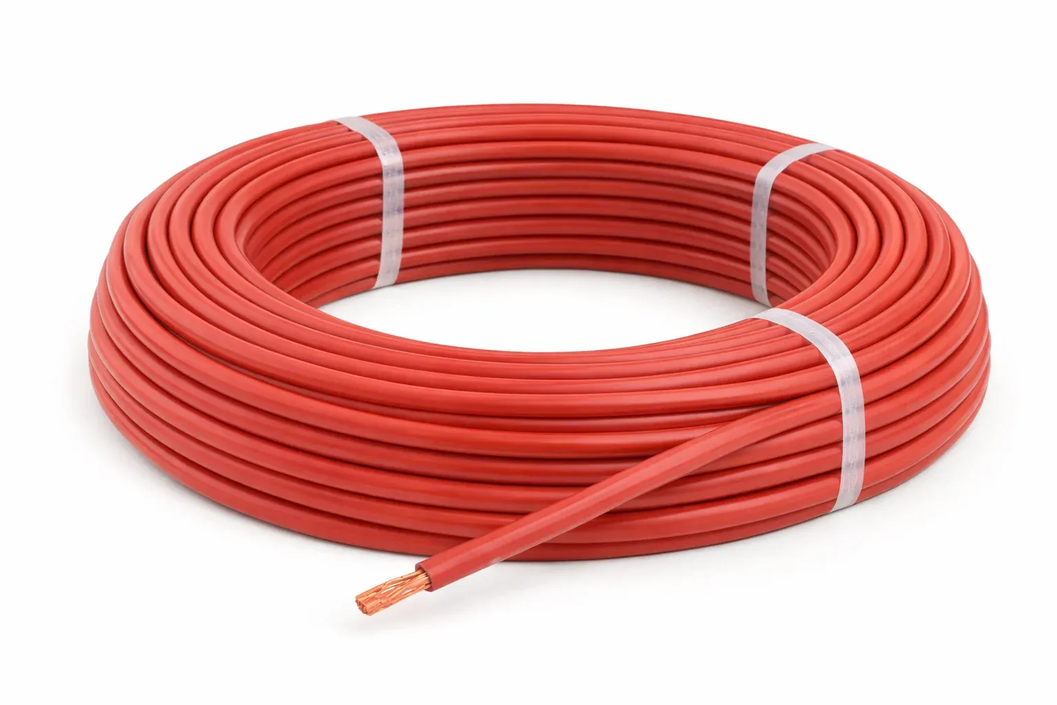 Fil H07V-K 1×16 mm² — rouge — fil souple — au mètre — image 1